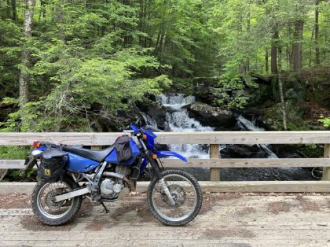 Finding waterfalls and wandering through the woods in Vermont