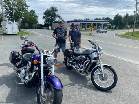 Enjoying the warm weather