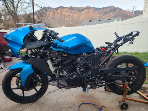 During the carb rebuild