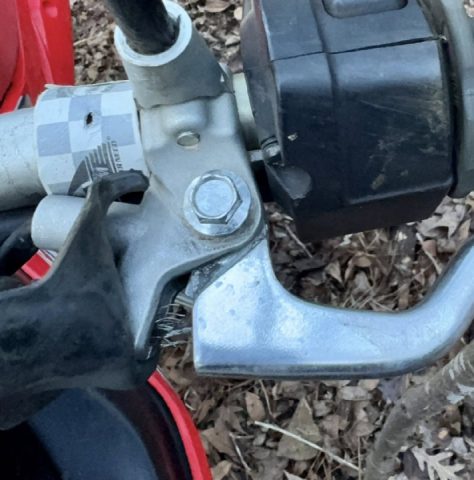 Broken clutch cable 17 miles from home.