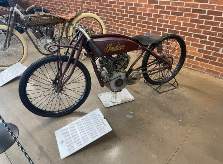 Motorcycle museunm in St Francis Kansas