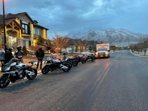 Get well fellow rider!