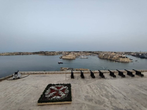 The day in Valletta is coming to an end. It was beautiful, even if it wasn't always easy