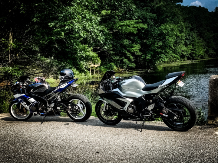 Which one would you ride? 03 Zx6r or ‘18 Zx6r?