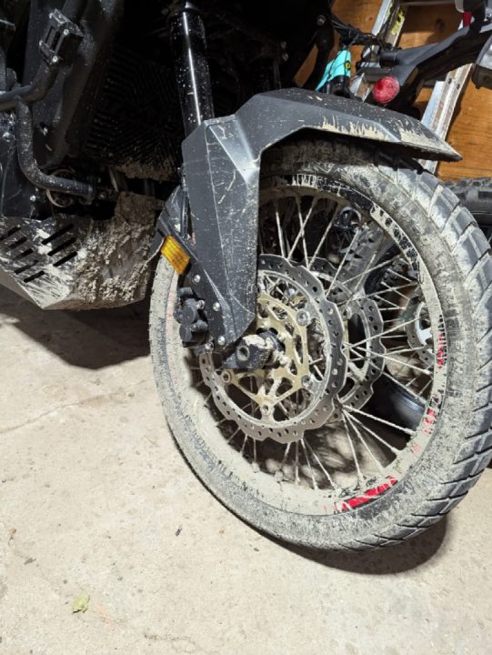 Took the big bike on a little off road trip in Orangeville