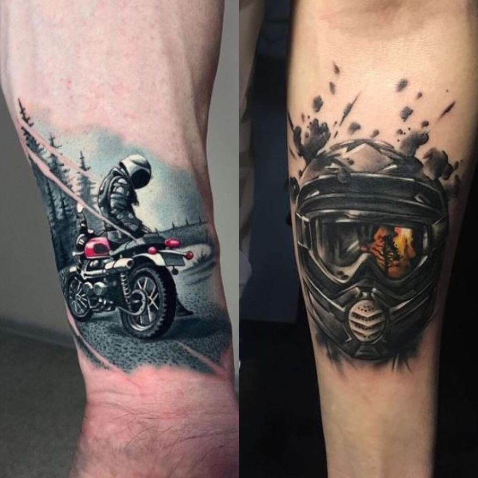 101 Best Motorcycle Tattoo Ideas You Have To See To Believe!