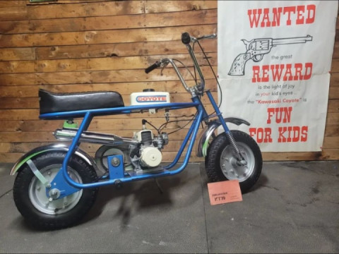 A very cool and very rare Kawasaki powered "Coyote"
