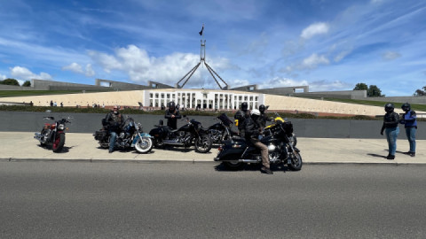 Parliament House in Canberra