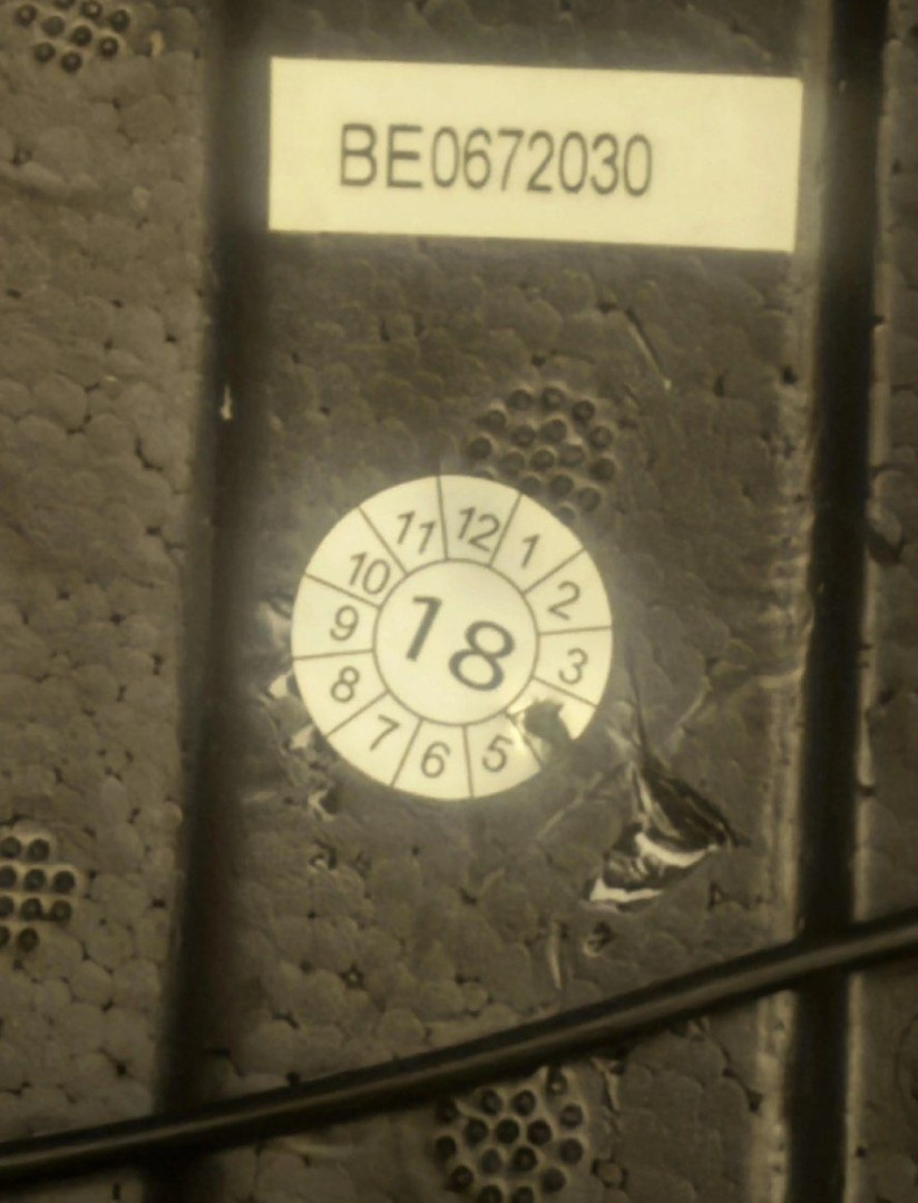 Sticker inside Bell SRT - Modular