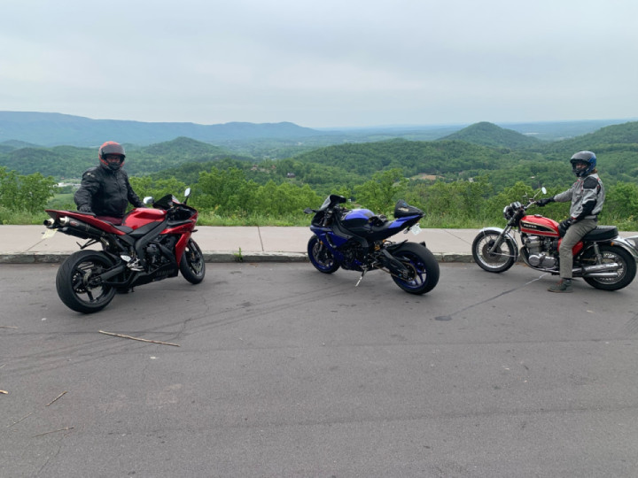 Little ride out the northern section of the parkway…