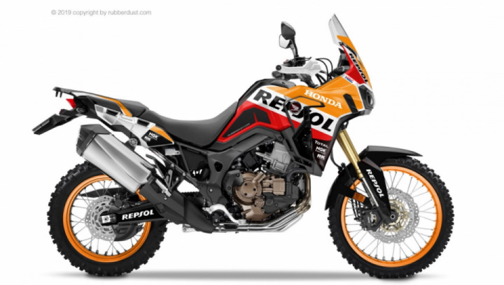 Cool designs for Honda CRF 1100L Africa Twin by Rubberdust
