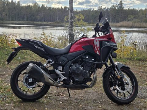 2400 km, im really satisfied with it 