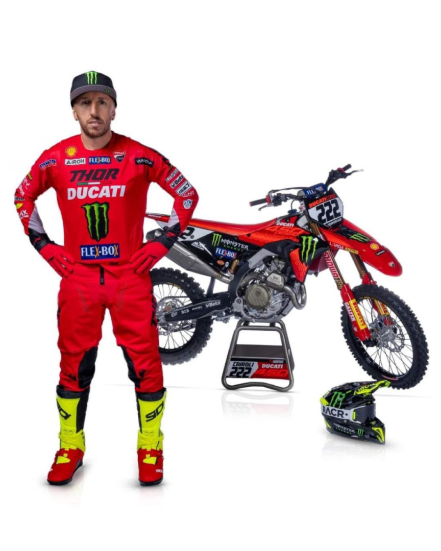 Antonio Cairoli nine-time World Champion will compete in the MXGP on August 17th and 18th