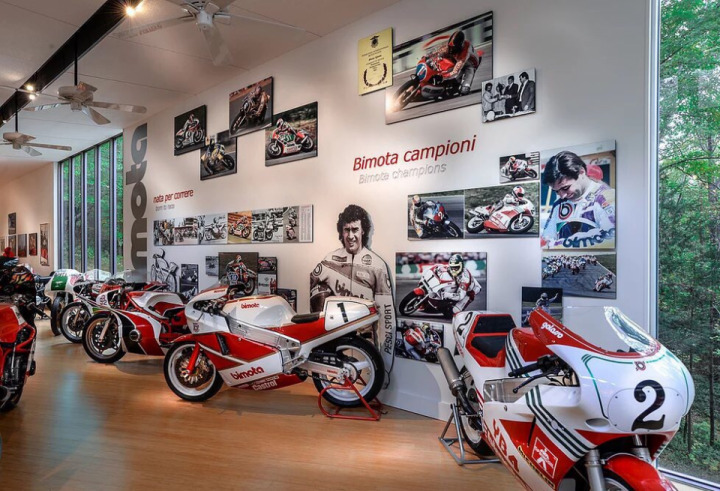 The Bimota Spirit Museum from prototypes and racing bikes to the most current bikes