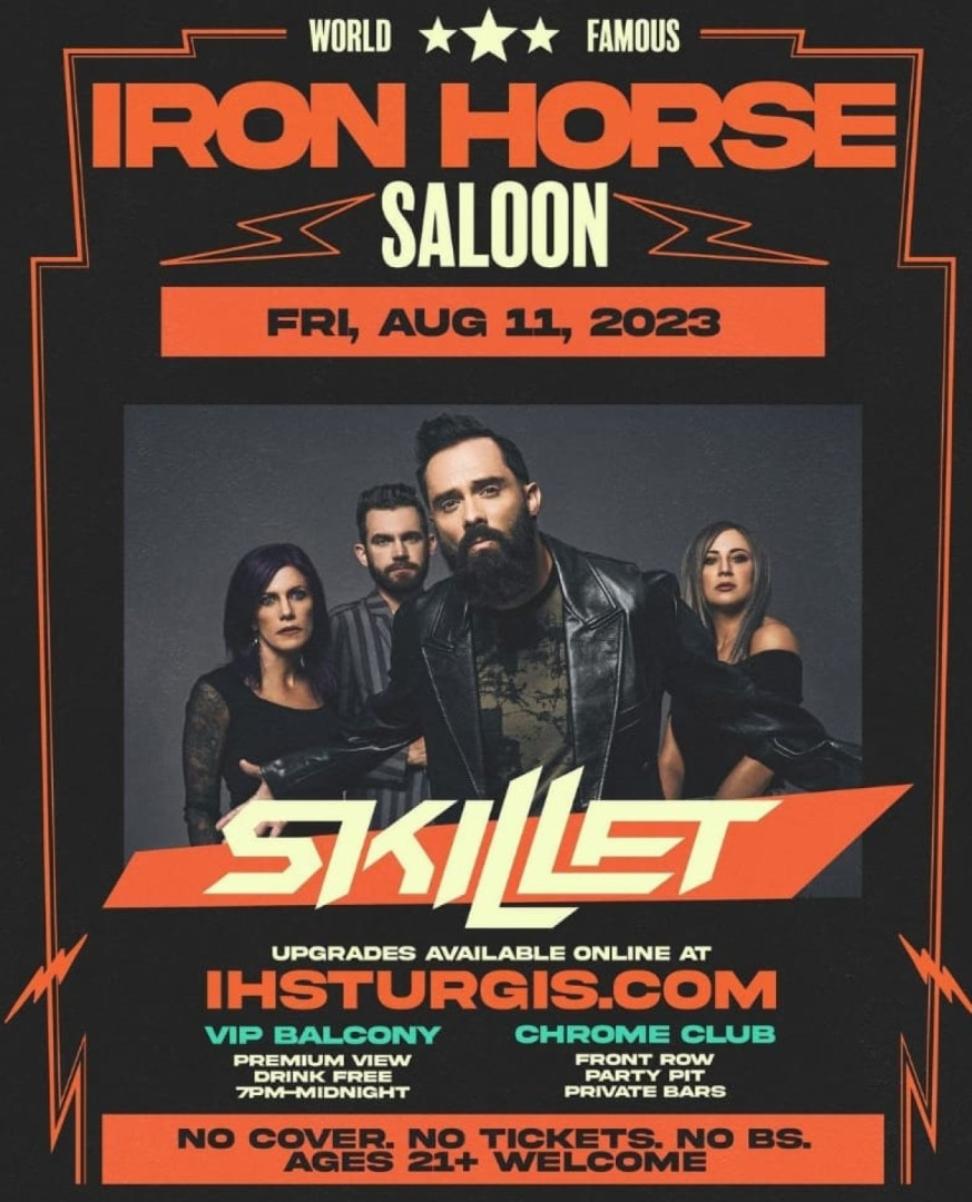 Skillet at Iron Horse Saloon during Sturgis Rally