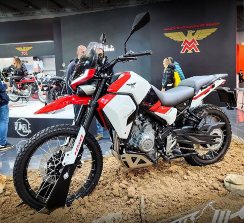 Moto Morini joins the trend of smaller adventure bikes with the new Alltrhike 450