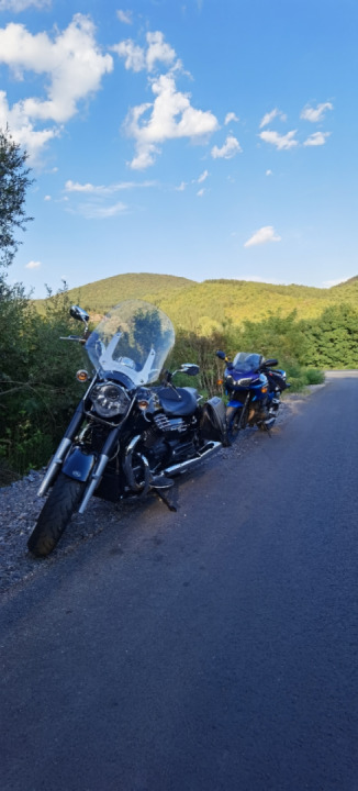 Riding with una Donna Italiana