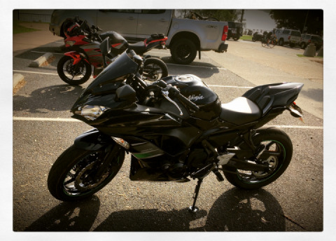 While the Vulcans away the Ninja comes out to play ?