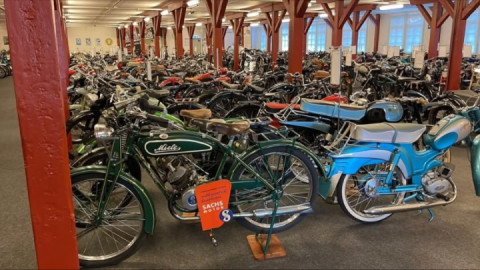 Visited a wonderful motorcycle museum today