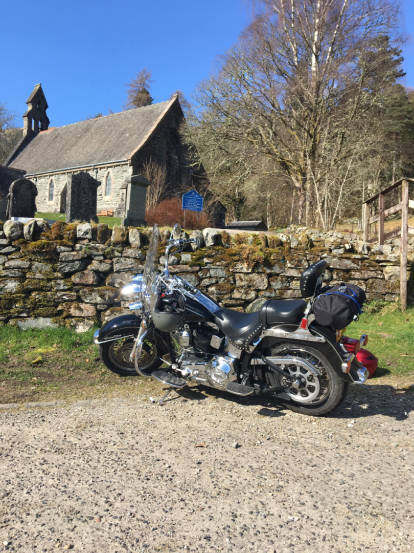 March 20, 2024 Riding around Balquhidder and Callander exploring the side roads