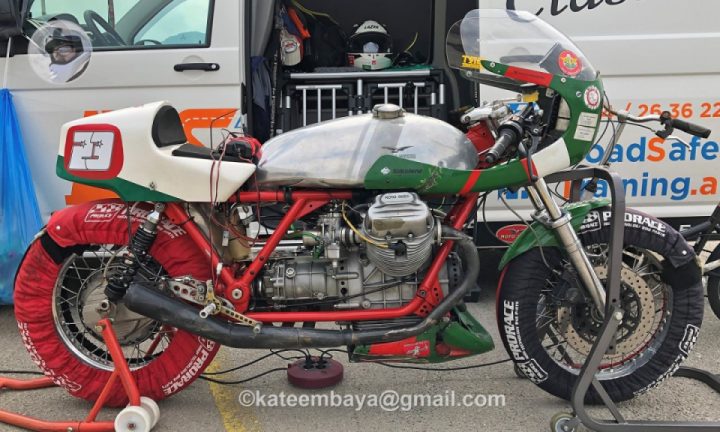 Moto Guzzi V7 Sport ... early 70s Italian hardware ready to race