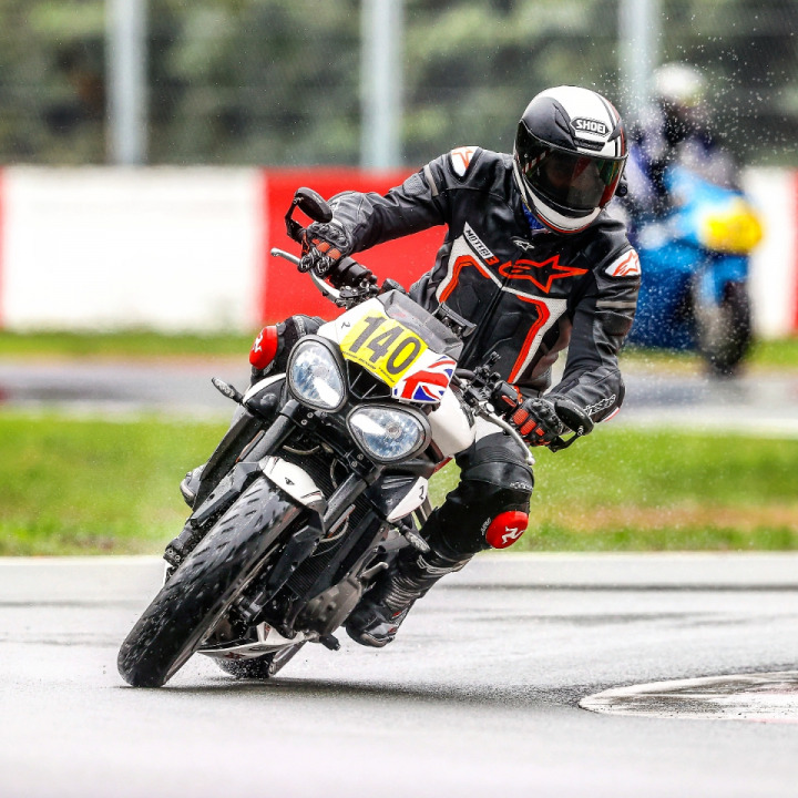 Fun at Zolder on a rainy day 