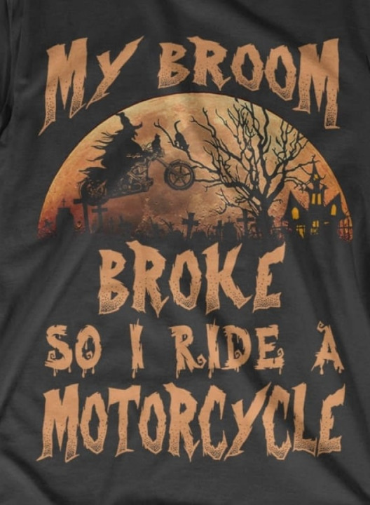 Broom or Bike? Not much difference! ?