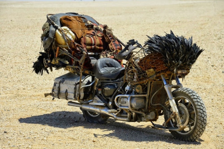 Who loves the movie Mad Max: Fury Road? Enjoy rat bikes