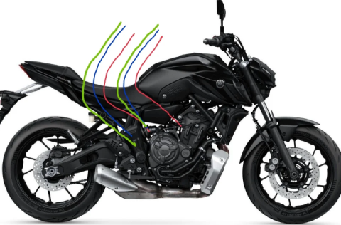 How do you sit on your motorcycle?