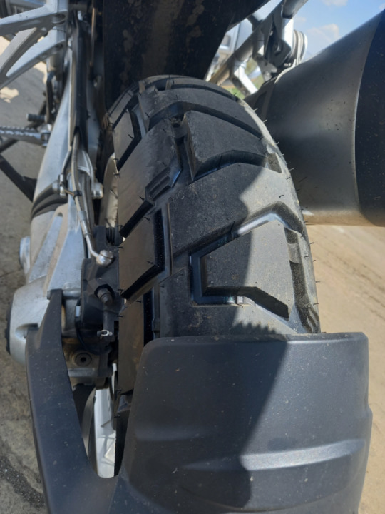 Had to change tyres for this weekend's trip.