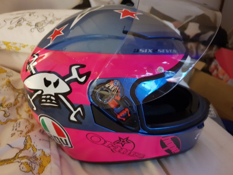 New helmet day ??? happy dance ??