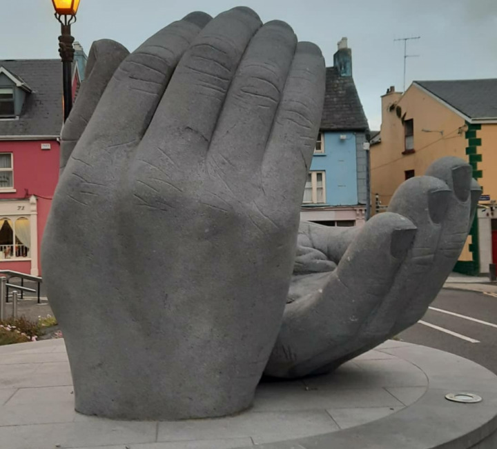 The Hands of Peace. Ennis. Ireland.