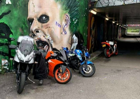 Great day at the Peterborough graffiti tunnel