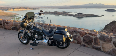 Saturday bike ride to Lake Mead, NV