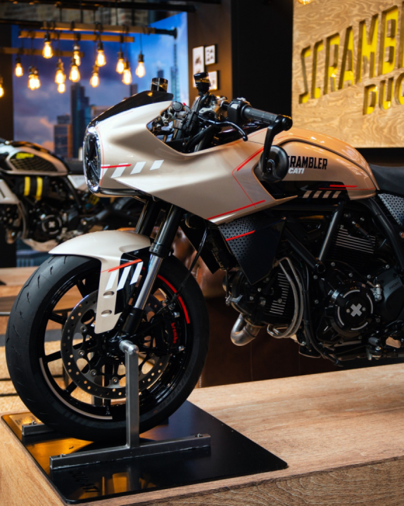 Ducati Scrambler concepts named the CR24I and the RR24I