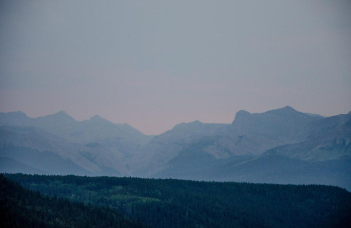 Highway 40 in the Canadien Rockies