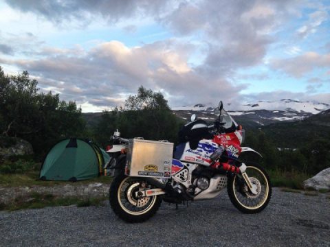 Camping out on the fjällen near Grotli