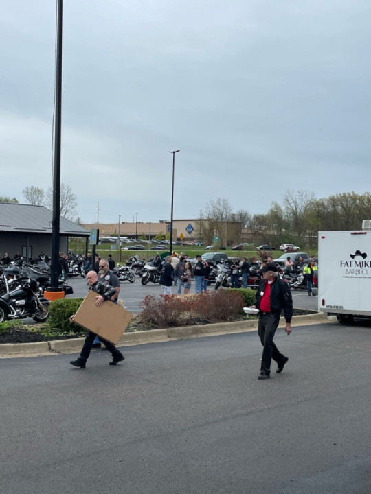 Blessing of the bikes at Battle Creek HD