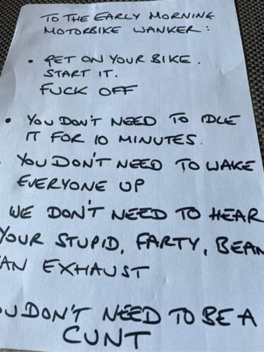 Someone upseting the neighbours? ?