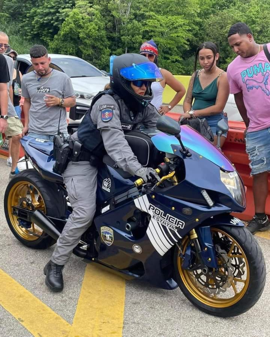 Puerto rico police and they have several GSXR 1000 k4