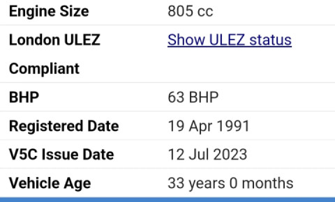 1991 suzuki vx800 spotted in Paignton.