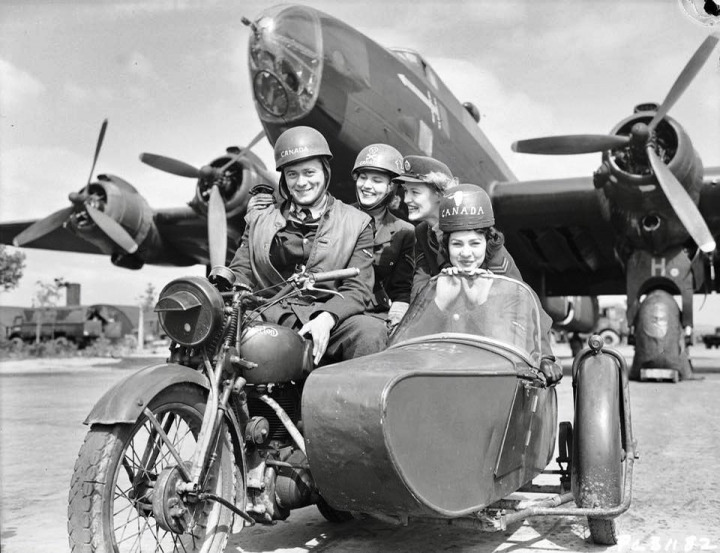 Canadian Military Motorcycles. Part 1