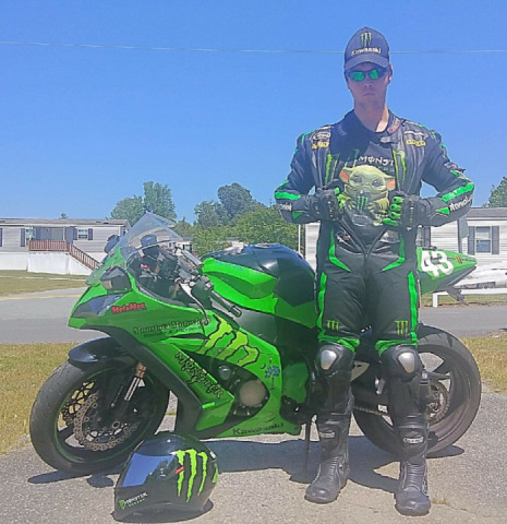 No I'm not sponsored by Monster Energy I wish I was sponsored by them