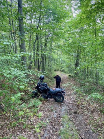 A decent descent. Six minutes downhill.