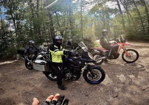 Group ride and shenanigans.