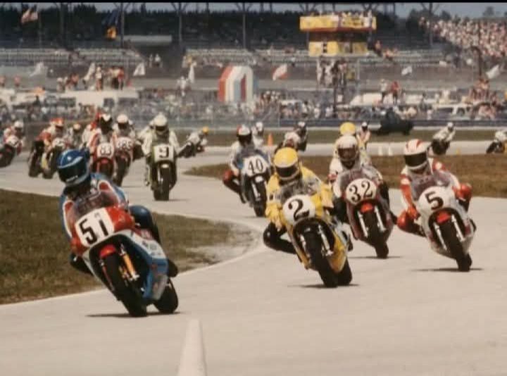 1976 - Daytona 200 Evans, Roberts, Baker, Cecotto