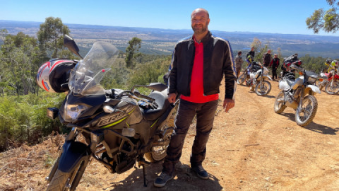 Versys 300 in Namadgi Park