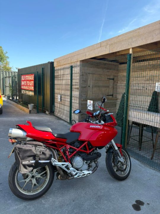 220 miles, 2 and a bit tanks of fuel and a numb ass but I'm happy