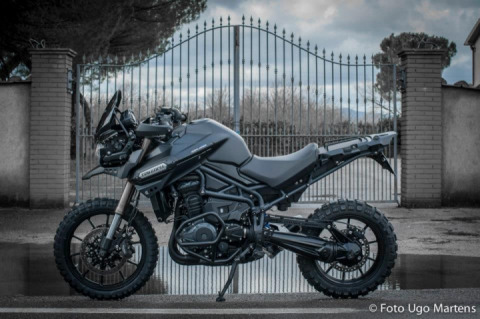 Triumph Tiger 1200 customed by Dino Romano