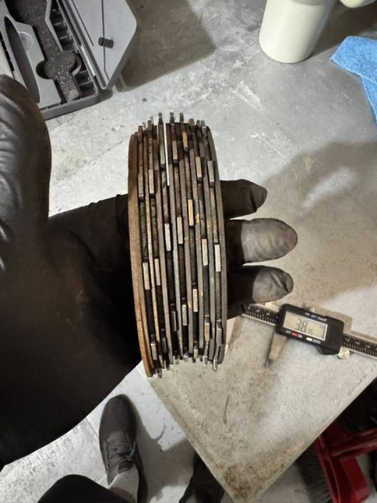 Clutch sounded extra loud yesterday. Looks like it’s time for a new basket and clutch kit